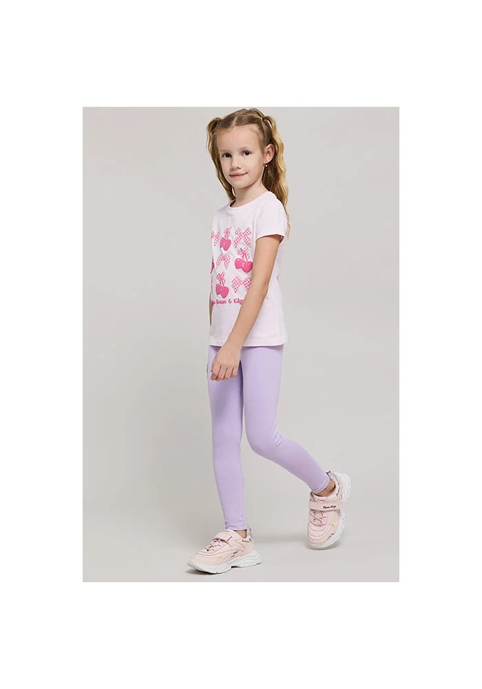 R&b Solid Leggings with Elastic Waist