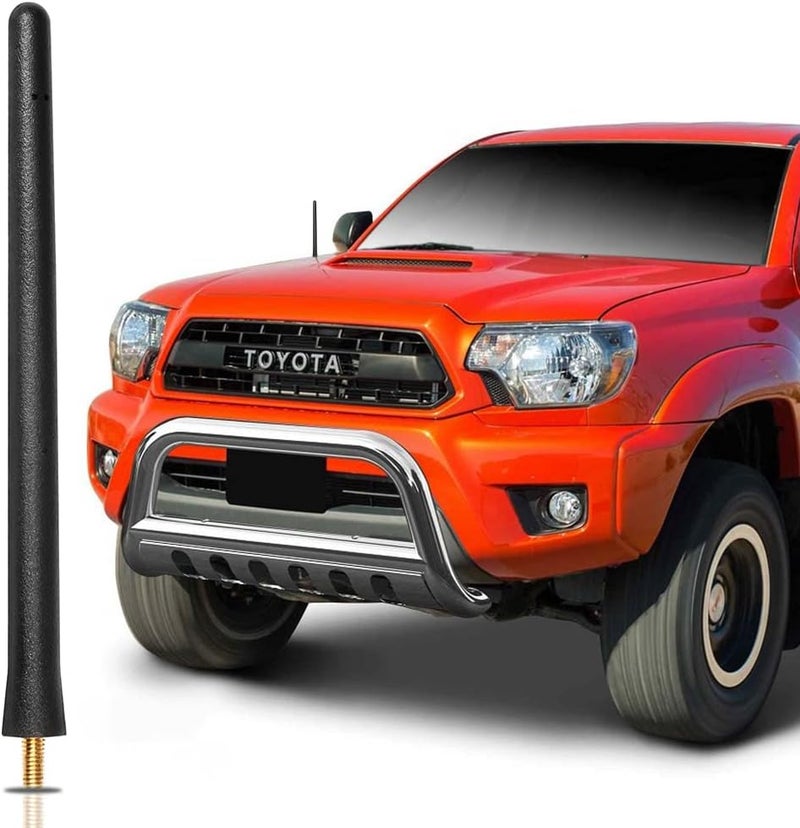 KSaAuto Antenna for 1995-2015 Toyota Tacoma, 7 inches Car Antenna Replacement for FM AM Reception, Flexible Rubber Antenna, Toyota Tacoma Accessories All consumer tier purchase options - Image 1