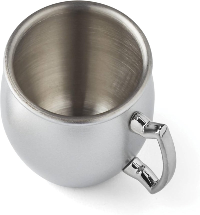 Cambridge EP120BKMLTCB1D Holiday Mini Moscow Mule Mug Shot Glasses Set Of 4 Christmas Dinnerware Hosting - Image 2