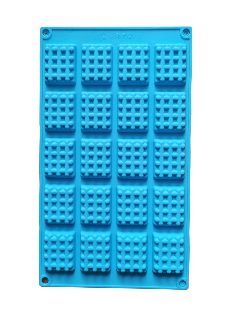 asmat 20-Count Silicone Candy Mould for Building Block Enthusiasts, Silicone Tray with Block Designs to make Your Own Candy with This Building Blocks Silicone Mold  - Image 1