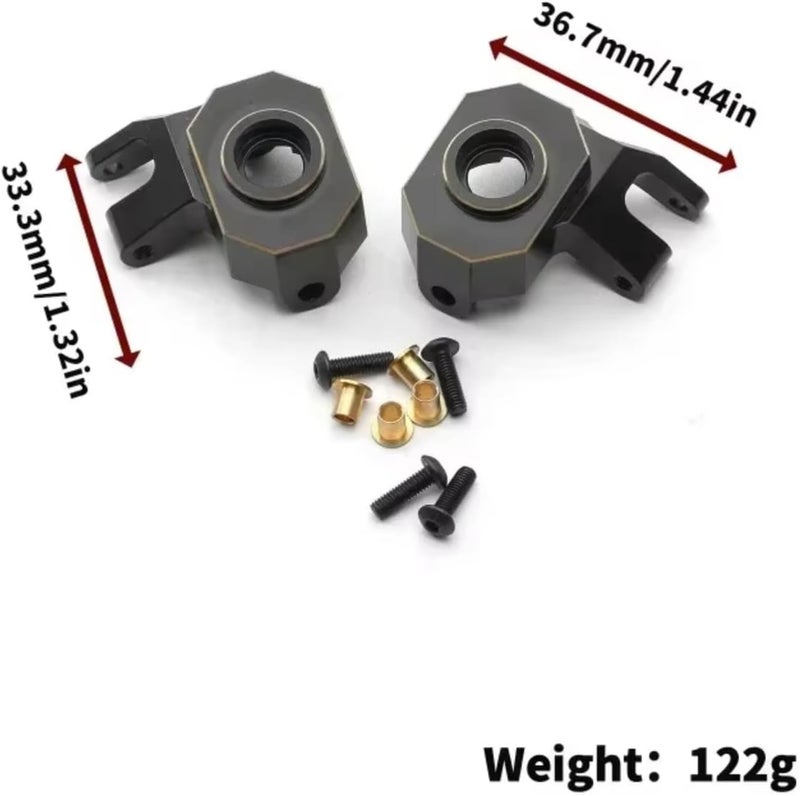 لمحور SCX10 PRO 1/10 كأس التوجيه الأمامي الأسود عظم التوجيه سيارة الزحف RC قطع ترقية اكسسوارات كؤوس عظام التوجيه RC - Image 3