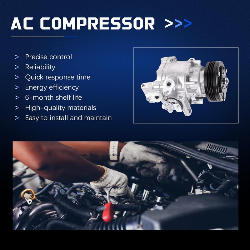 Zachager AC Compressor for Mitsubishi QS70 and Suzuki Swift (2010-2012) - Image 5