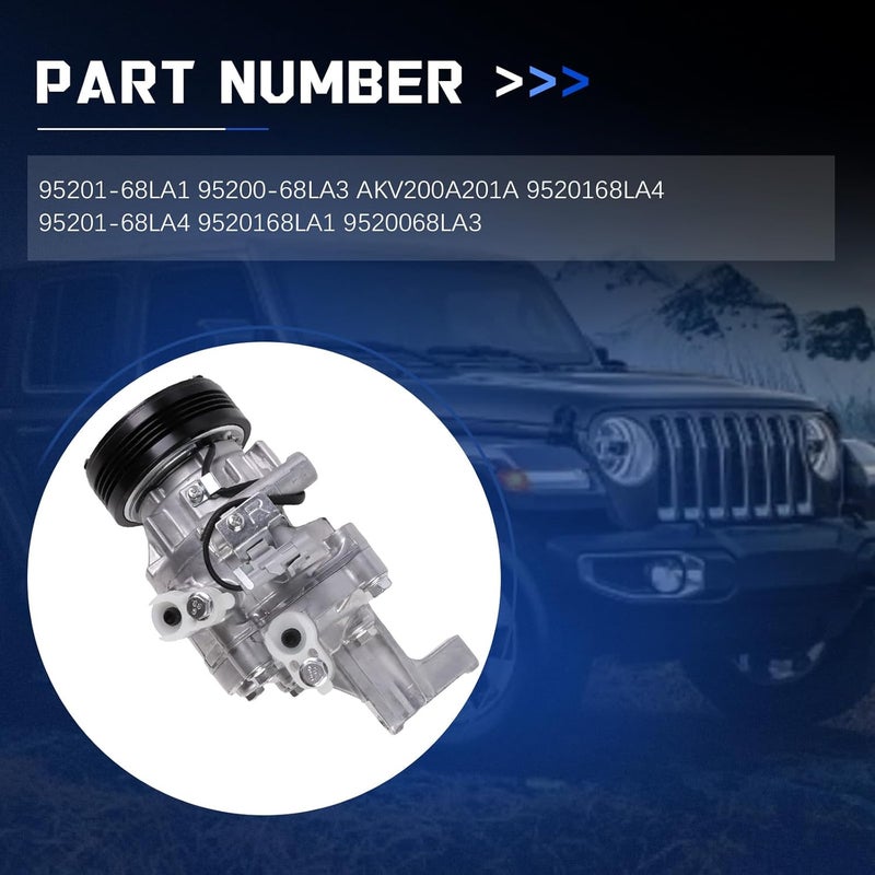 Zachager AC Compressor for Mitsubishi QS70 and Suzuki Swift (2010-2012) - Image 2