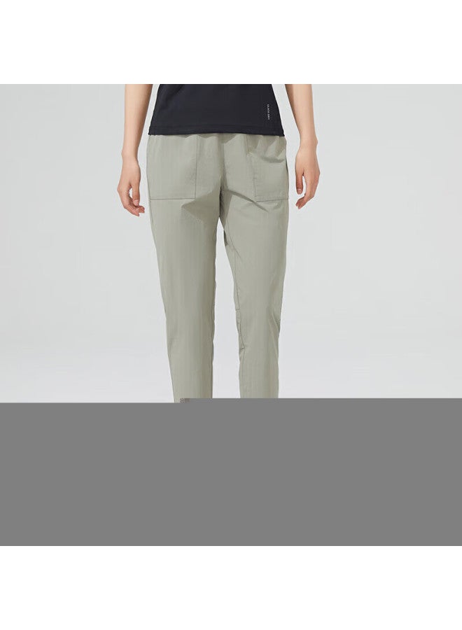 Scaler Quick-dry Pants For Men, Summer Breathable Elastic Straight-leg Casual Sports Trousers For Women F3514408 - Image 1