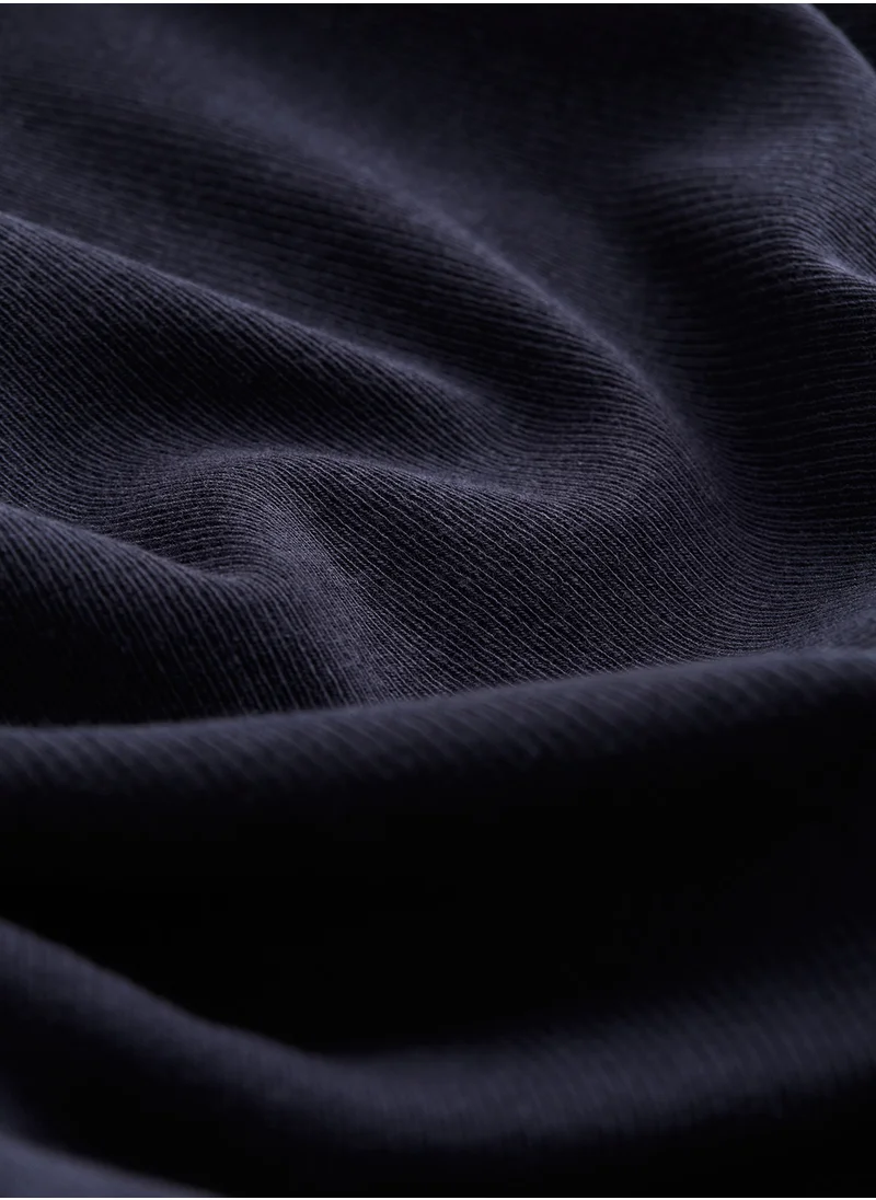 اتش اند ام Ribbed Modal-Blend Top