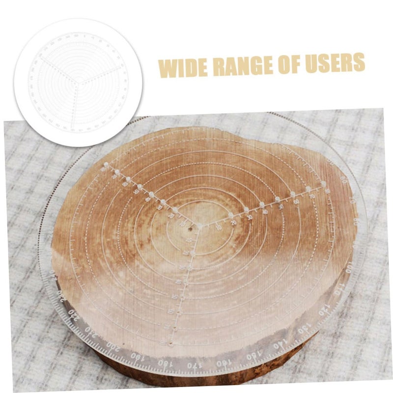 Woodworking Lathe Tool Centering Ruler Circle Center Compass Scribe Accessories - Image 5
