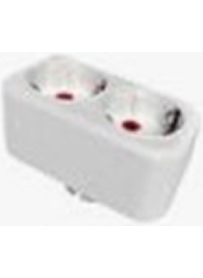 Mutlusan 2 Pin Grounded Plug, Socket Straight Type (001 170 03 