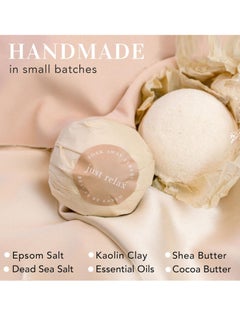 Beauty by Earth Bath Bomb Gift Set - USA Made with Natural & Organic Ingredients, Relaxing Gifts for Women & Men, Spa Gifts & Stocking Stuffers for Women, Luxury Gift Ideas, Bath Bombs for Wife & Kids  - Image 2