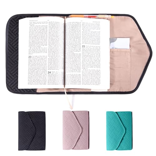 APLUFINE Reusable Book Cover with Magnet Closure - Adjustable Book Sleeve for Book Lovers Gift - Book Protector for Paperback -Book Covers for Hardcover - Book Pouch - Book Carrier - Image 1
