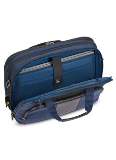 DELSEY Paris Wagram 2 Comparment Satchel Breifecase 15.6 inch Navy Blue  - Image 4