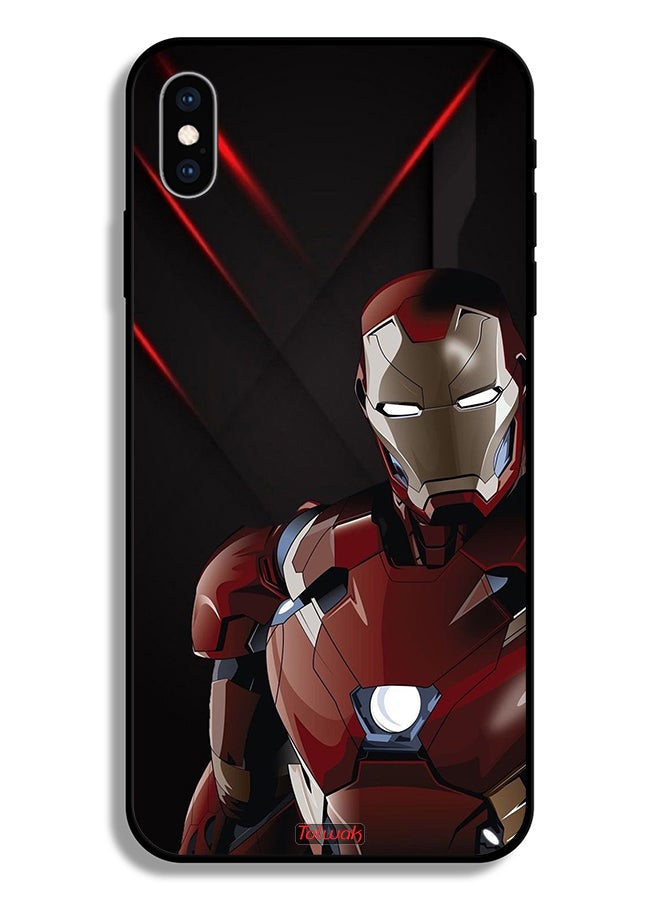 Tolwak Apple iPhone XS Max Protective Case Iron Man - Image 2