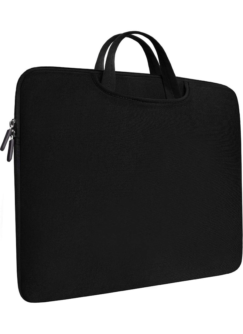 Rock Pow - Laptop Bag Case Slim Durable Briefcase Handle Bag/Notebook Computer Protective Sleeve/Multifunctional Carrying Case Compatible with 15-15.6 Inch MacBook Pro Ultrabook Notebook Computer - Image 1