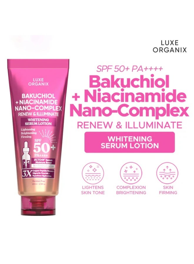 Bakuchiol And Niacinamide Nano Complex Serum Lotion 200 ML