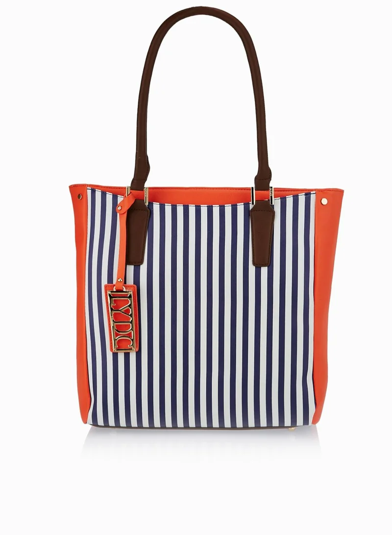 LYDC London Multi Tone Shopper