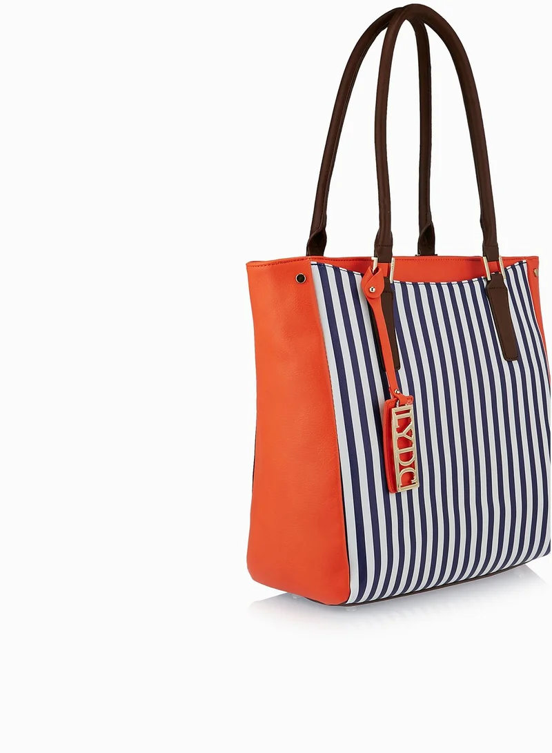 LYDC London Multi Tone Shopper