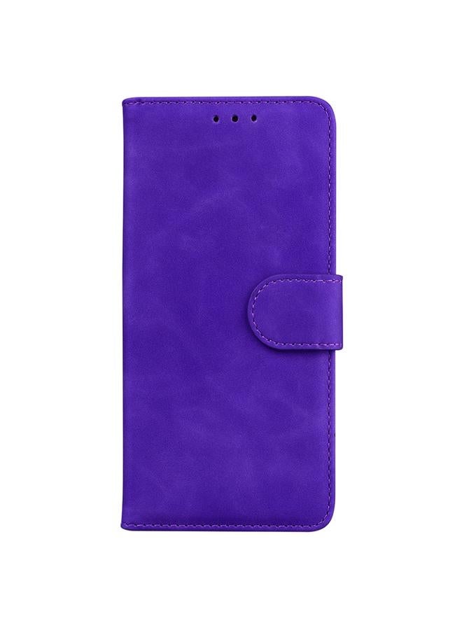 S-TOP Case For Google Pixel 9a Skin Feel Pure Color Flip Leather Phone Case - Image 2