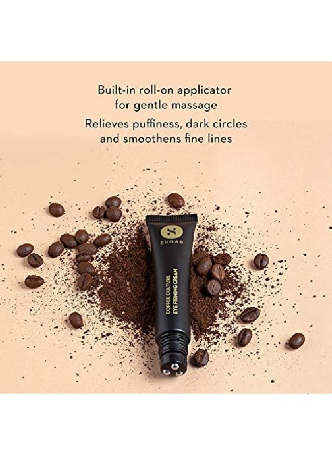 SUGAR Cosmetics Coffee Culture Eye Firming Cream with Coffee Extracts UnderEye Cream to Relieve Puffiness and Dark Circles  - Image 4