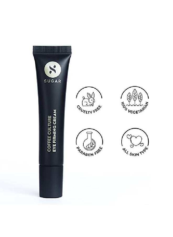 SUGAR Cosmetics Coffee Culture Eye Firming Cream with Coffee Extracts UnderEye Cream to Relieve Puffiness and Dark Circles  - Image 3