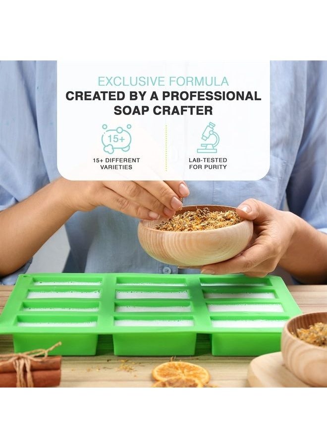 Saponify Soap Making Supplies Saponify - 2Lb Ultra Clear Soap Base, Unscented Base, Easy to Use Glycerin Soap Base for Soap Making  - Image 3