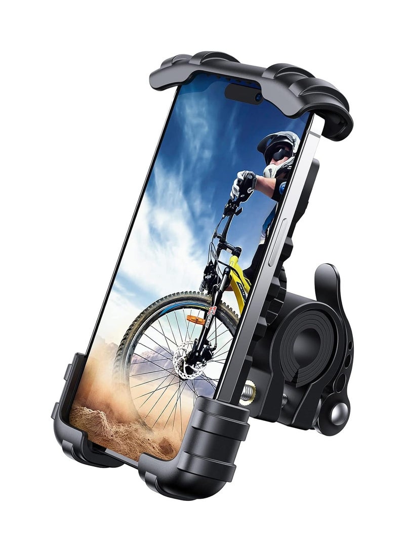 General Bike Phone Holder, Motorcycle Phone Holder - Motorcycle Handlebar Phone Clip for 4.7" - 6.8" Phones  - Image 1
