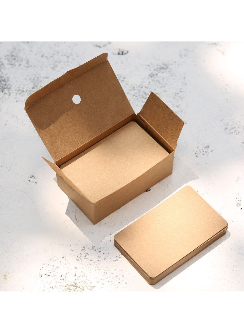 Winner Mini Note Cards, 3.5'x2.1', 200 Pack, Blank, Kraft Paper - Image 5