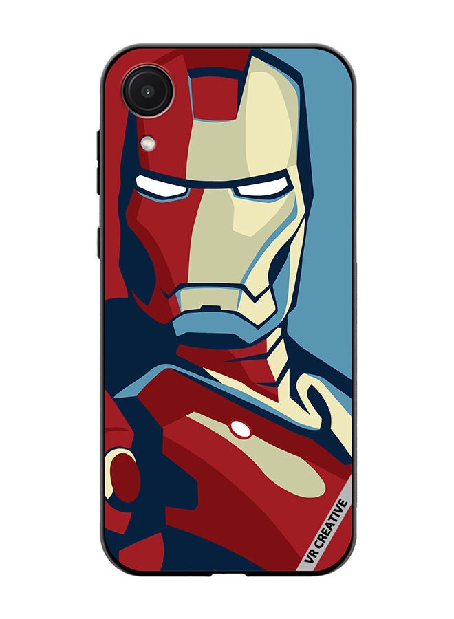 VR CREATIVE Protective Case Cover For Samsung Galaxy A03 Core Iron Man Red And Blue Design Multicolour - Image 1