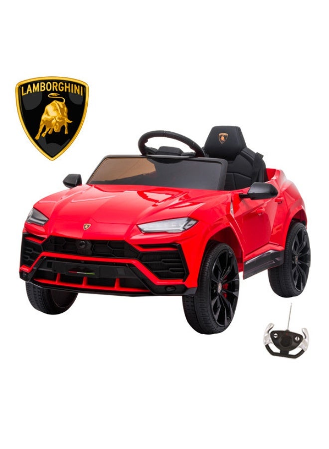 LAMBORGHINI سيارة لامبورغيني أوروس 12 فولت للركوب حمراء - Image 3