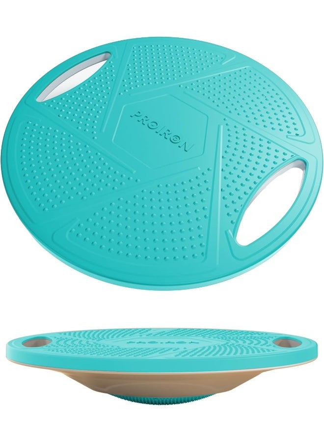 PROIRON Balance Board, Round Balance Trainer Board Wobble Board Exercise Balance Stability Trainer Portable Core Training Board with 360 Rotation for Stability Training, Full Body Exercises - Image 1