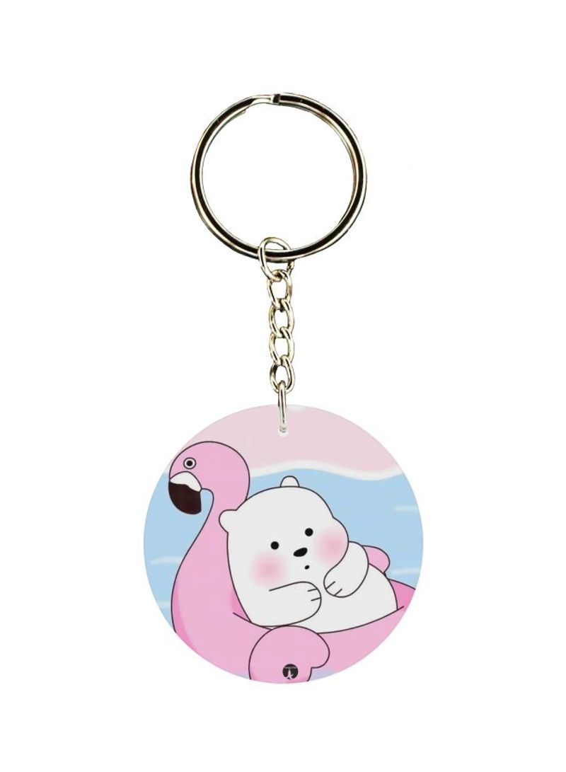 RKN Cartoon Printed Dual Sided Keychain