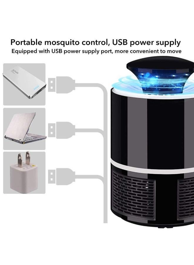 EasyLife - Electric Mosquito Killer Lamp USB Power Anti-mosquito Trap LED Night Light Lamp Bug Insect Killer Light Repeller - Image 1