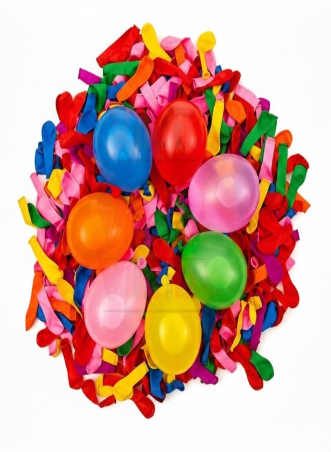VikriDA Fill And Tie Magic Water Balloons For Holi - Non Toxic Holi Water Balloons Multicolor, 500 Pcs Magic Balloons. - Image 1