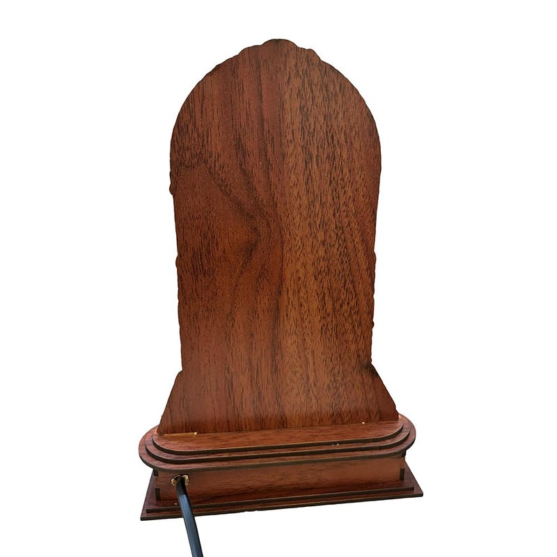 DEEP PRINT Shree Raam Lalla Engraving with Lights Size 10 x 7 Inchs with Light Stand - Image 3