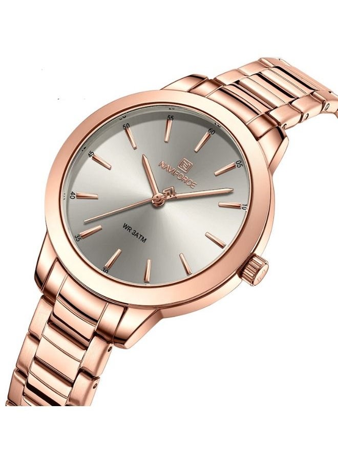 NAVIFORCE - Women's Water Resistant Analog Watch NF5025 - Image 1