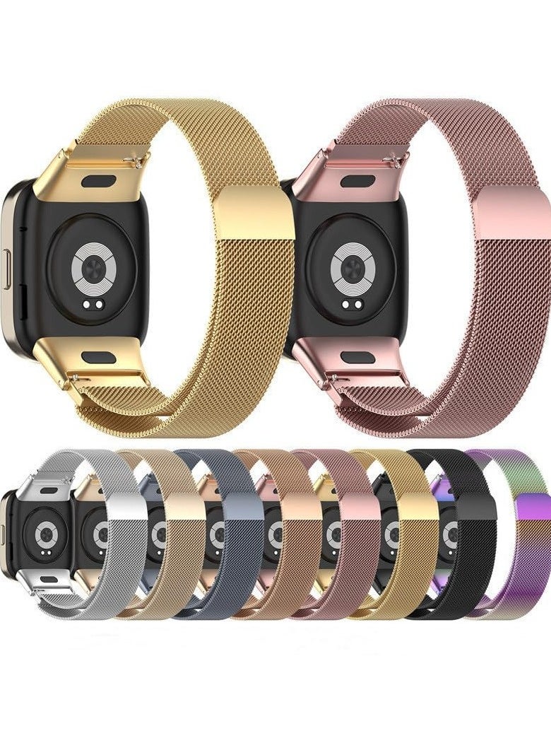 Dado - Milanese Stainless Steel Band Redmi Watch 3 Magnetic Mesh Design Metal Strap - Image 1