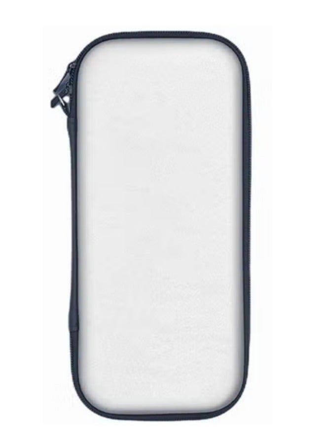 Zippered Storage Bag for Nintendo Switch, Protective Portable Switch Carry Case with 10 Game Card Slots, Portable Travel Carry Cover for Switch White  - Image 1