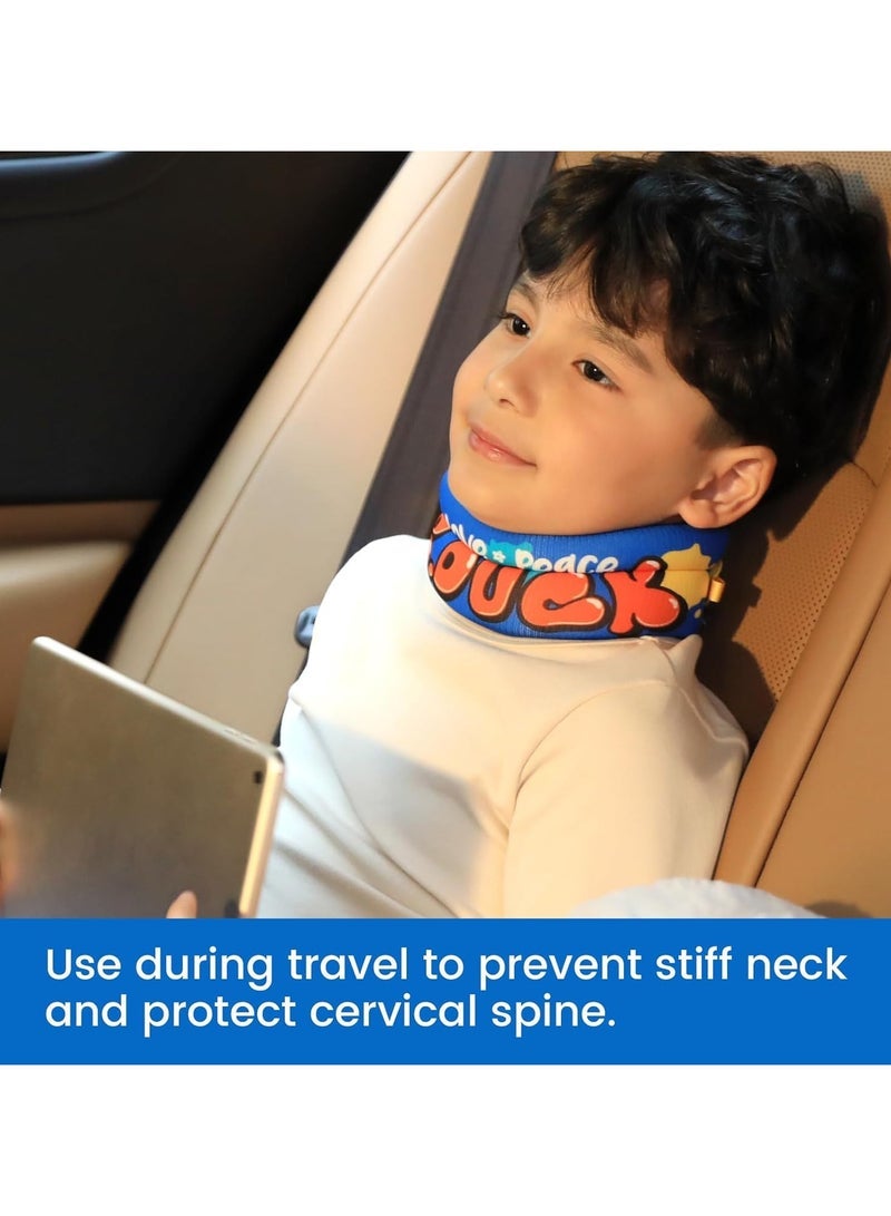 general Soft Neck Brace for Posture Correction Prevent Head Forward for Kids Teens Boys Girls - Foam Cervical Collar Spinal Support to Improve Slouch Prevent Humpback Pain Relief - Image 4