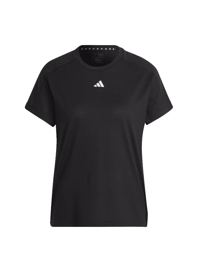 اديداس adidas aeroready workout essentials neck women t-shirt