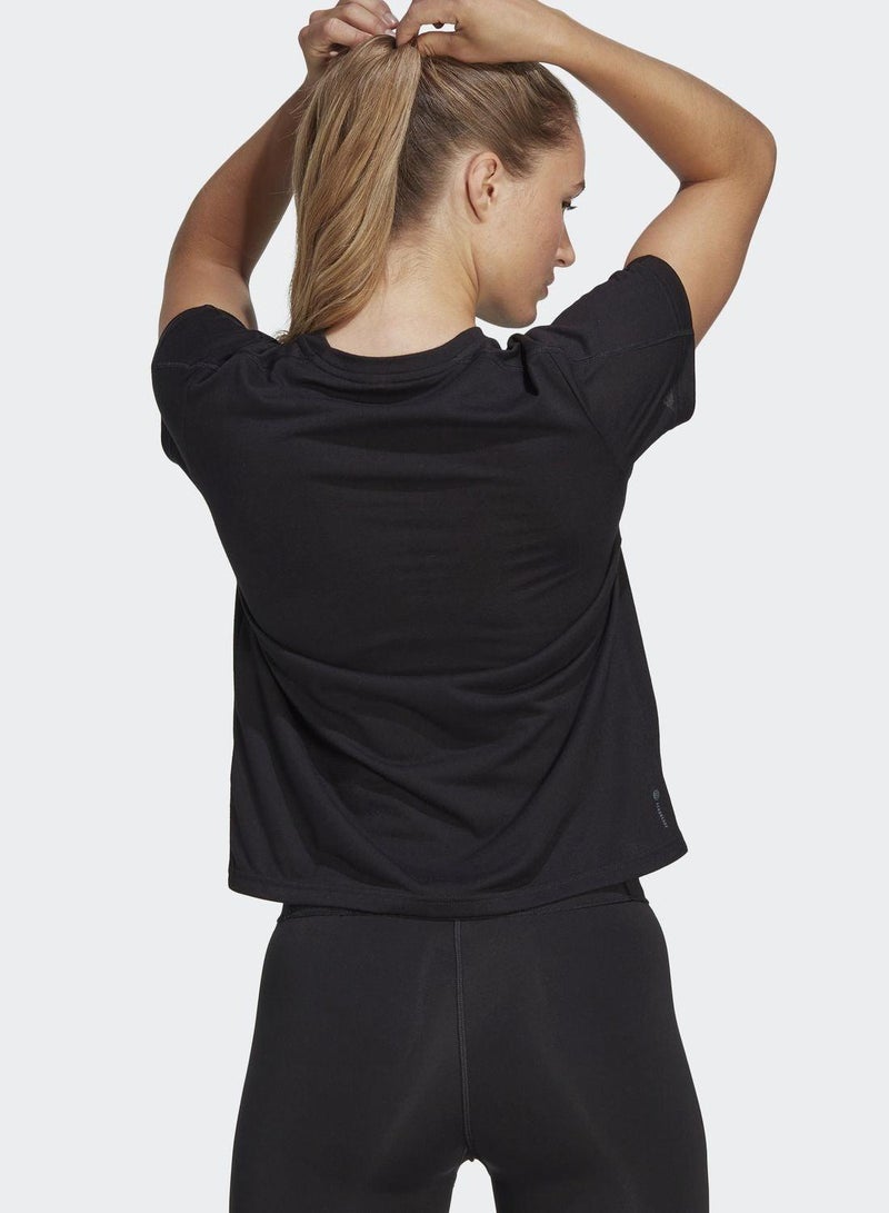 Adidas Aeroready Workout Essentials Crew Neck T-Shirt - Image 2