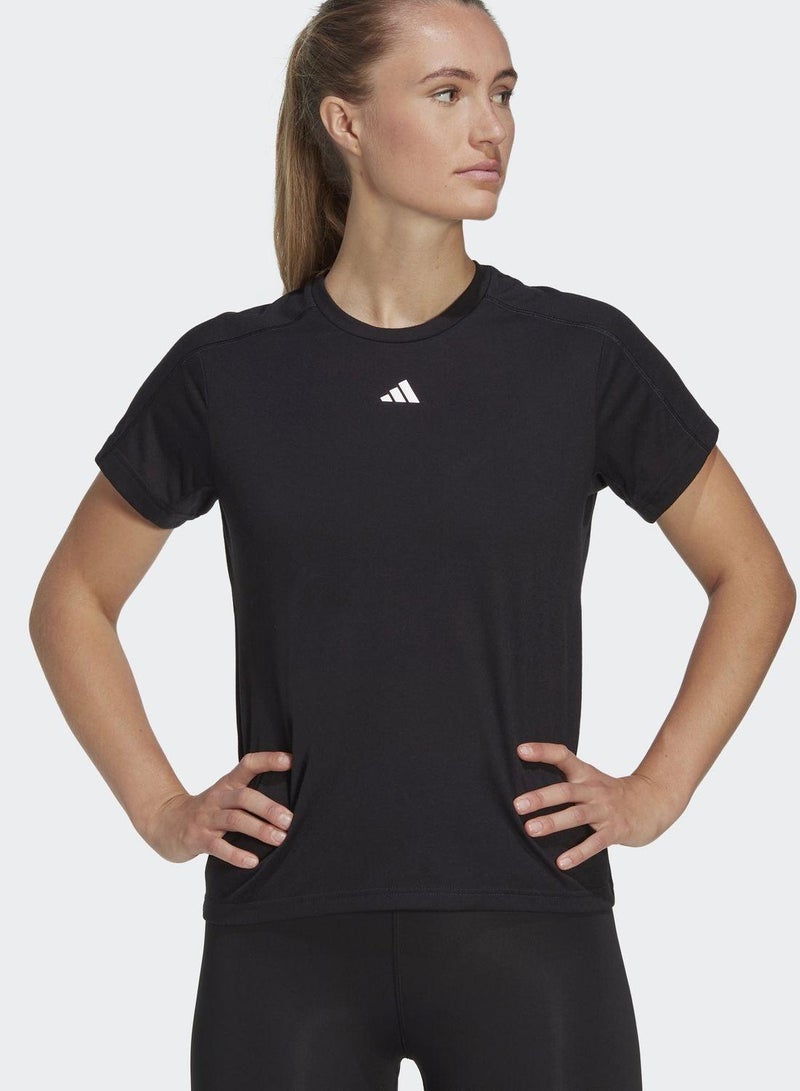 Adidas Aeroready Workout Essentials Crew Neck T-Shirt - Image 1