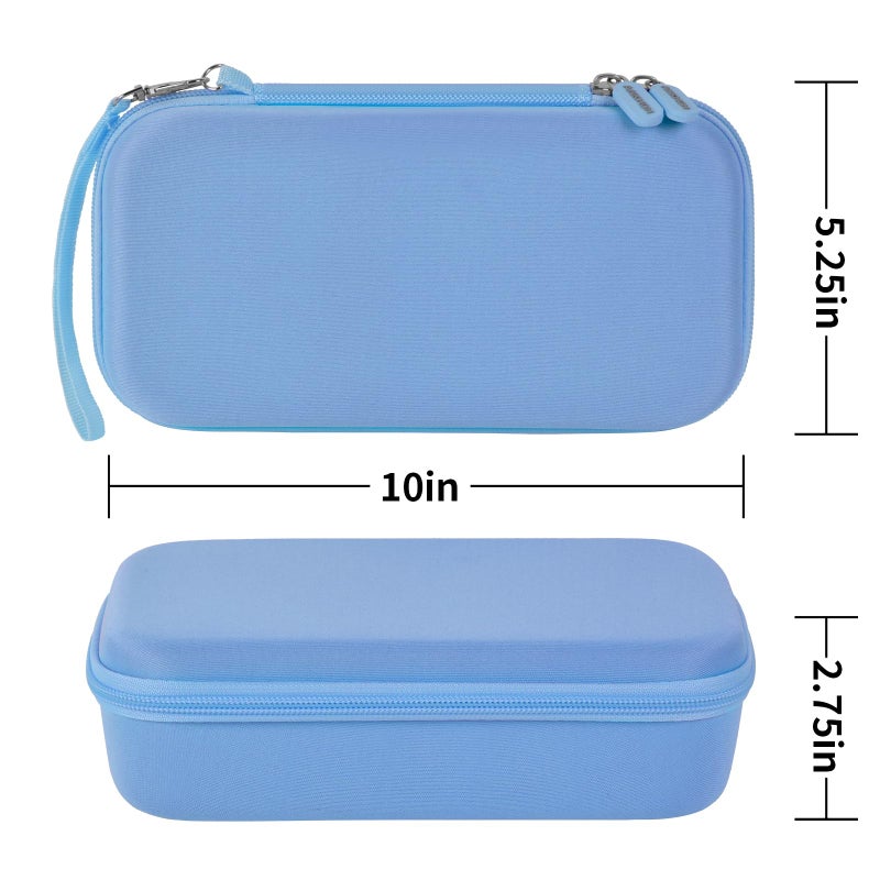 ANKHOH Pencil Case Pen Pouch Bag, Large Capacity Pencils Organizer Holder Office College Stationery Pen Marker Storage Supplies for adults, NOT INTENDED FOR USE BY CHILDREN 12 AND UNDER(Blue) - Image 4