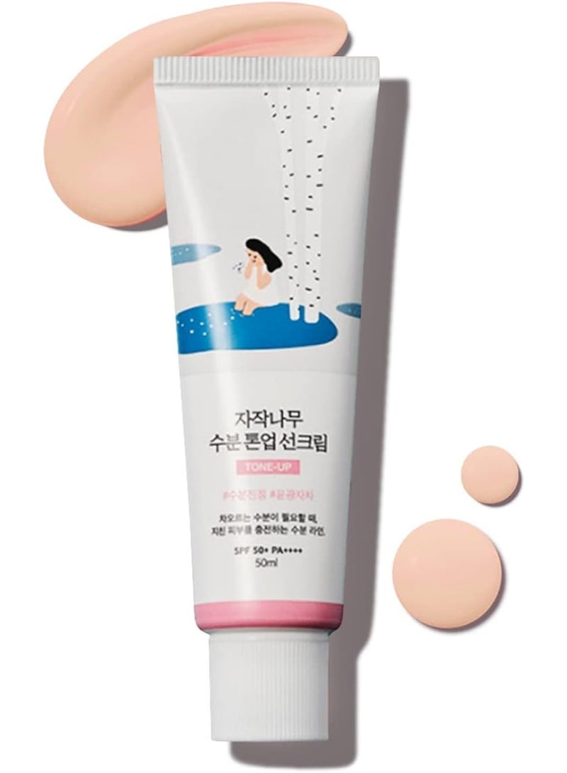 ROUND LAB Birch Juice Moisturizing Tone-Up Sunscreen 50 ml - Image 1