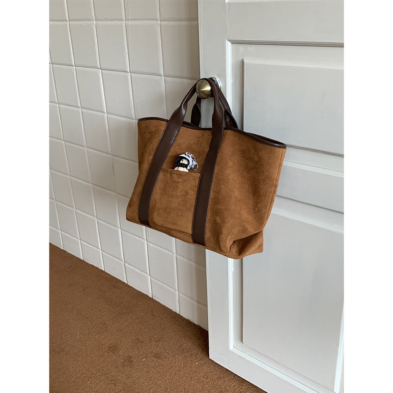 Vintage Velvet Tote Bag - Image 2