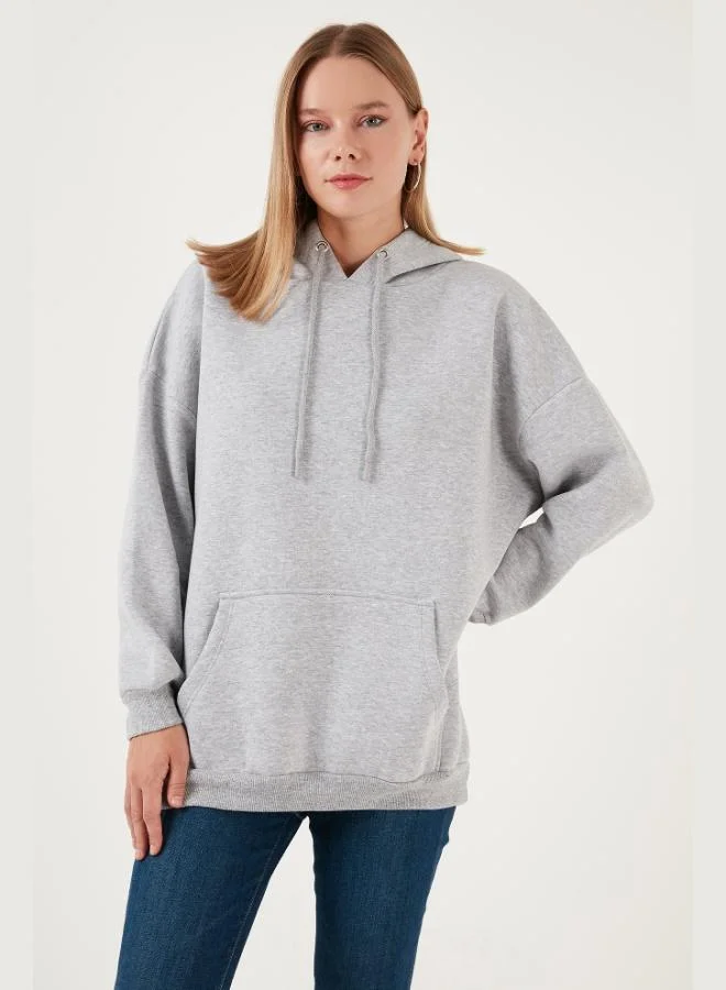 Lela Lela Regular Fit Cotton Hooded Collar Raised Winter 2-Pack Sweat Women's SWEAT 5863854S2