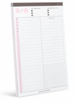 Y&D Daily Planner Pad, 60 Sheets A5 Notes Agenda,Focus, Habit Tracker and to Do List Notepad Planning Pad with Tear-Off Pages,Task Scheduler for Home School Work Office 20*12.5cm  - Image 1
