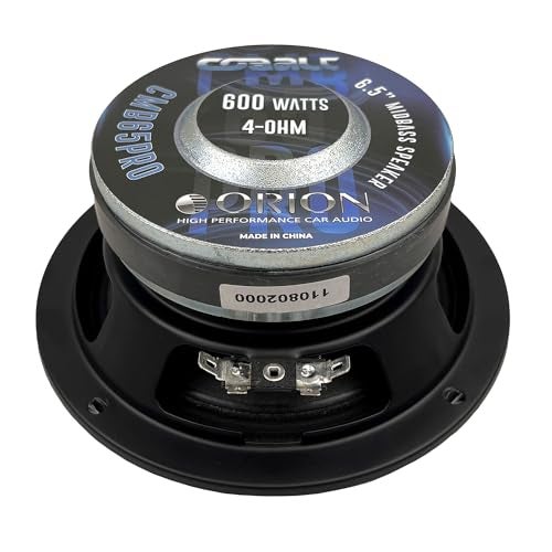ORION Cobalt Series CMB65PRO High Performance 6.5" Midbass Loudspeaker, 600W Max Power, 165W RMS, 4 Ohm, 1.5" Voice Coil - Pro Car Audio Stereo, Midbass Speaker (Single) - Image 5