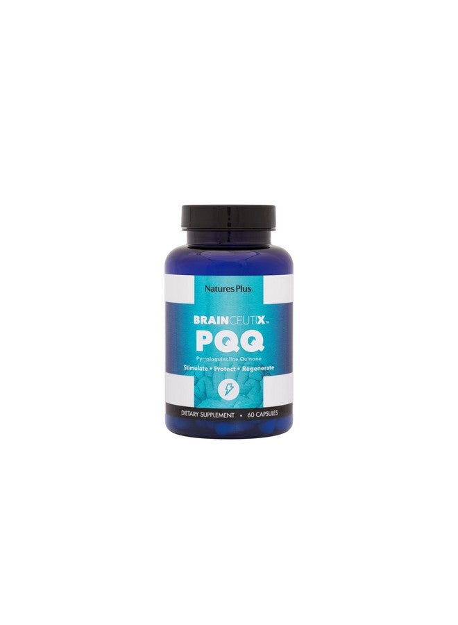 Nature's Plus Naturesplus Brainceutix Pqq 60 Vegan Capsules Supplement For Memory Clarity & Brain Power Enhanced Energy Antiaging Pyrroloquinoline Quinone (Pqq) Vegetarian Glutenfree 30 Servings - Image 2