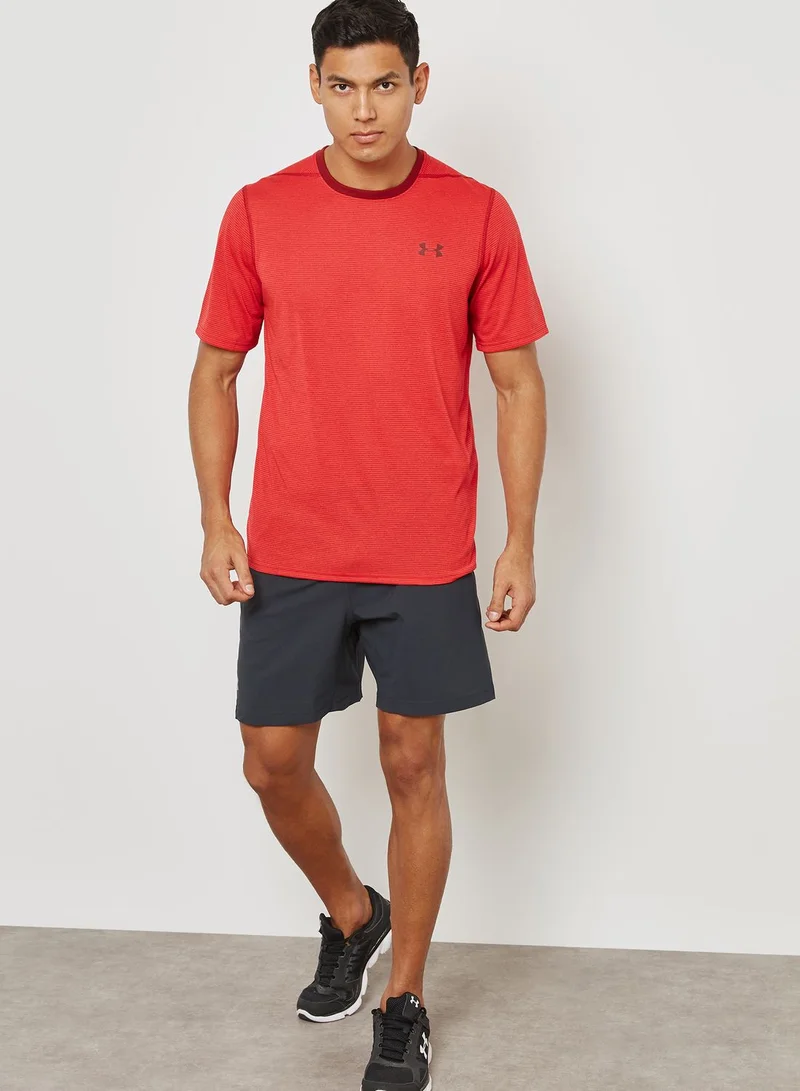 UNDER ARMOUR Threadborne Stripe T-Shirt