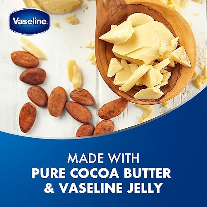 Vaseline® Lotion intensive care cocoa radiant made with 100% pure cocoa butter for a natural glow 400ML Promo - Image 4