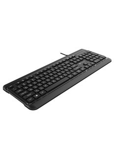 ProOne ProOne PKC45 Wired Arabic/English Computer Keyboard, Full-Size Keyboard, 12 Hot keys, USB Plug-and-Play, Foldable Stands, Compatible with PC, Laptop  - Image 4