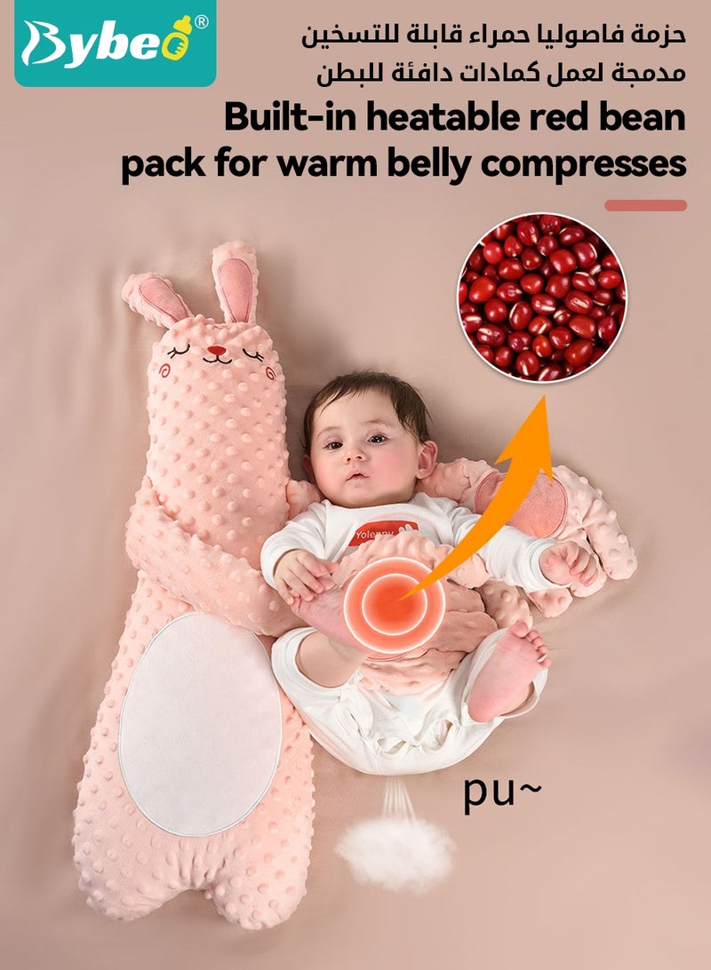 Bybeo Baby Sleep Soothing Doll with Automatic Soothing Palm, Newborn Patting Pillow, Baby Sleep Soother, Baby Sleeping Nursing Pillow with Remote Control, Infant Exhaust Pillow for Startle Prevention, Cute Shape - Image 4